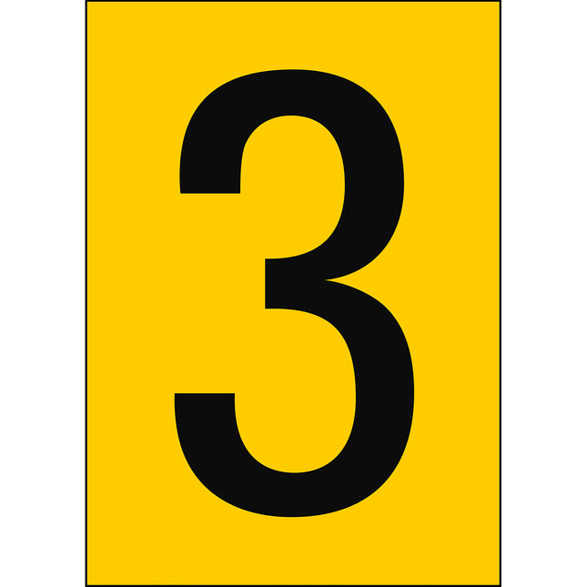 A4 Number and Letter Labels