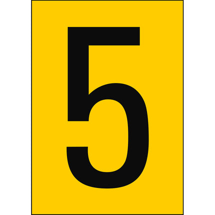 A4 Number and Letter Labels