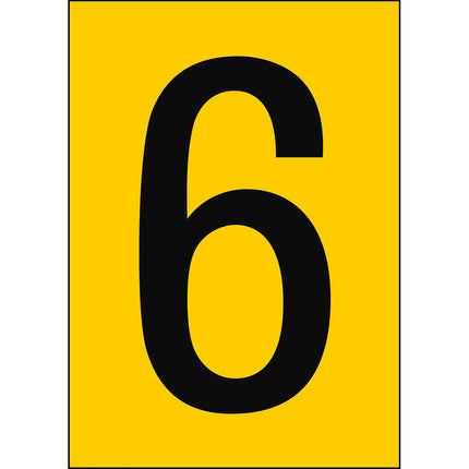 A4 Number and Letter Labels