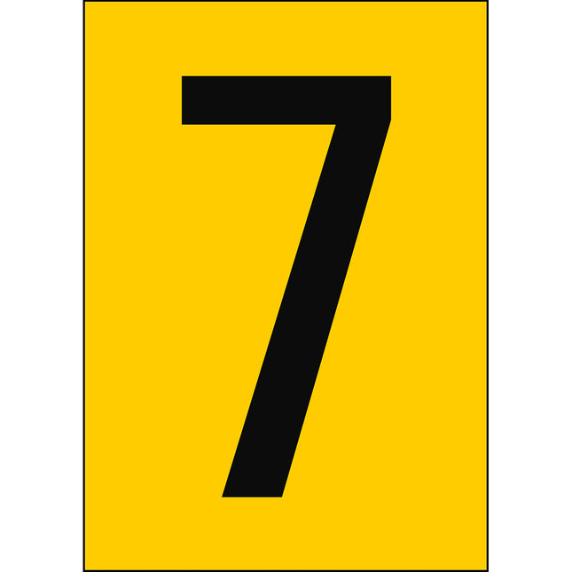 A4 Number and Letter Labels