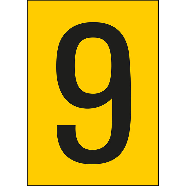 A4 Number and Letter Labels