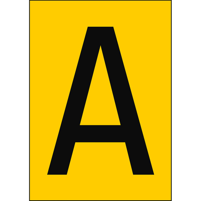 A4 Number and Letter Labels
