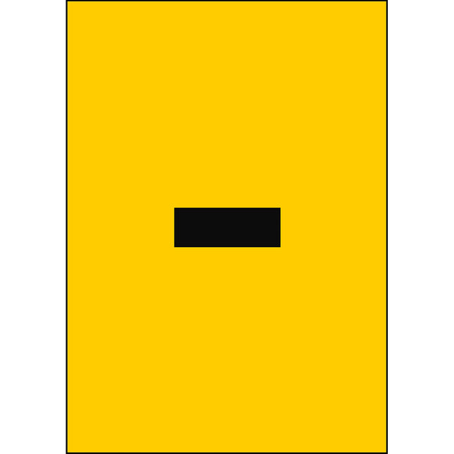 A4 Number and Letter Labels