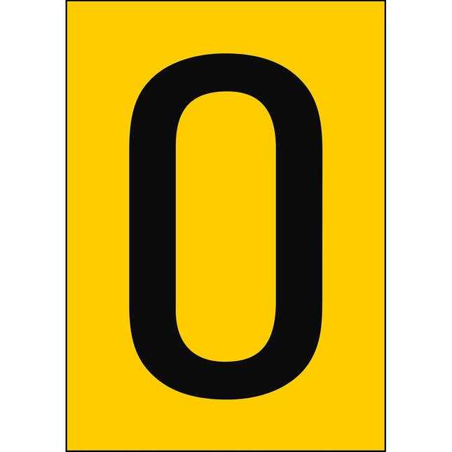 A4 Number and Letter Labels