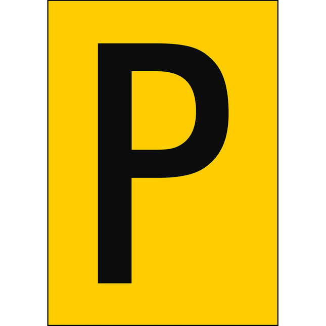 A4 Number and Letter Labels