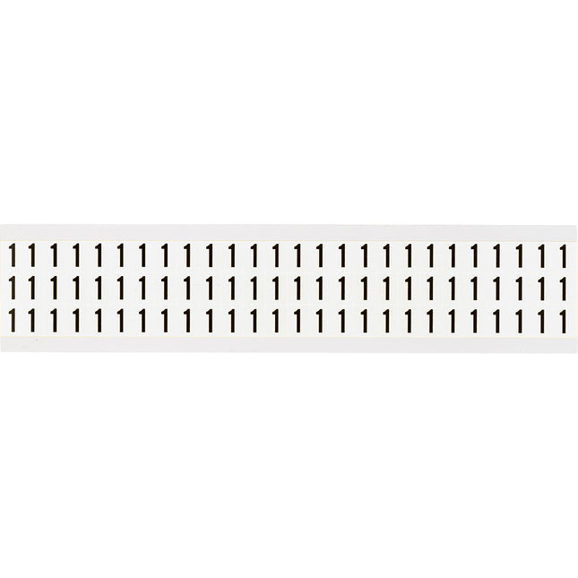 W05 Series Number and Letter Labels