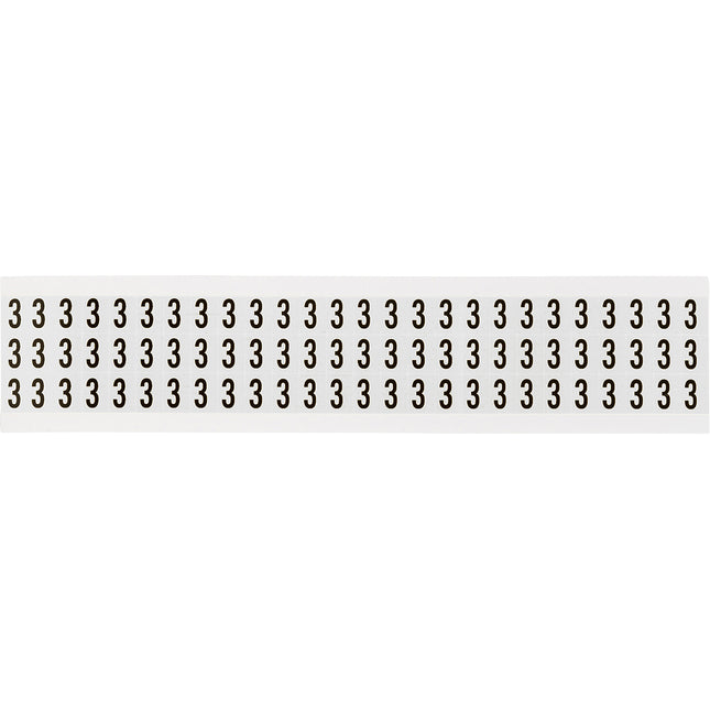 W05 Series Number and Letter Labels