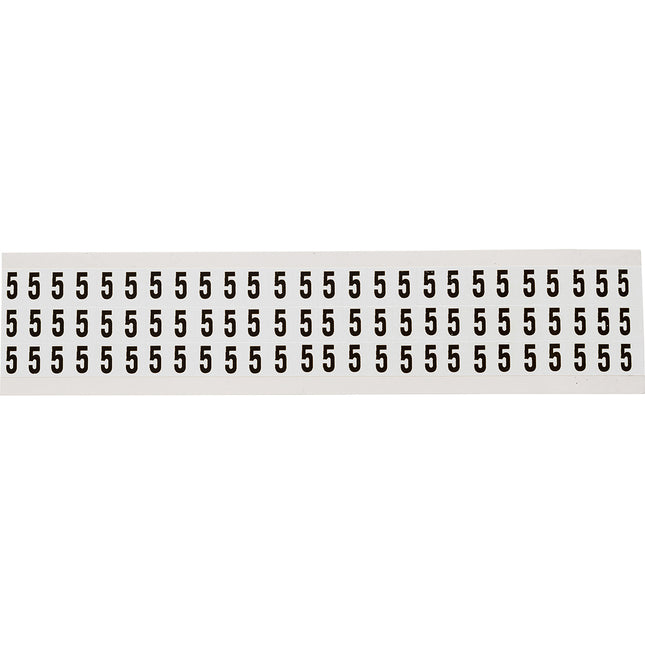 W05 Series Number and Letter Labels