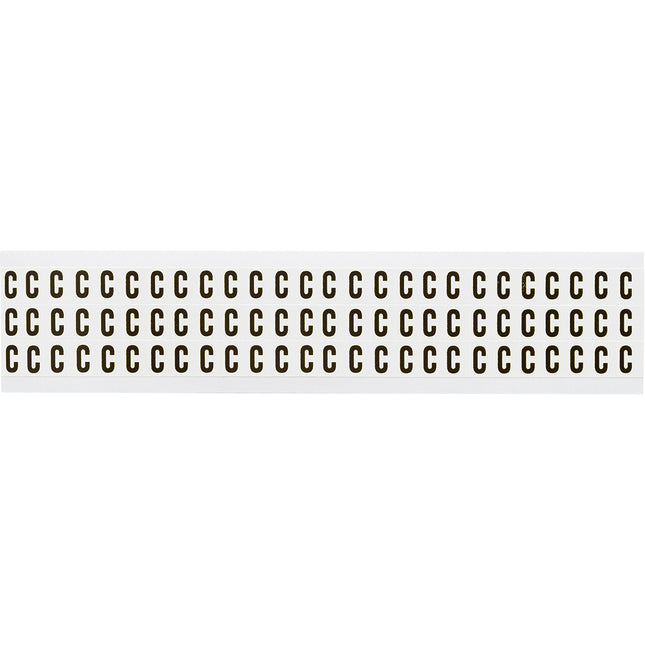 W05 Series Number and Letter Labels