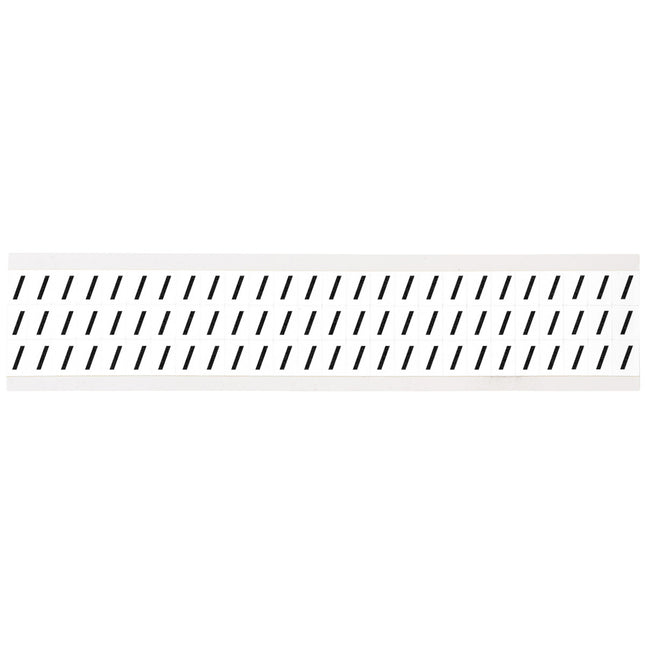 W05 Series Number and Letter Labels