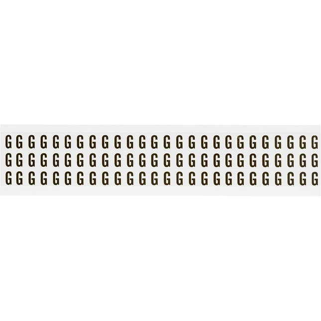 W05 Series Number and Letter Labels