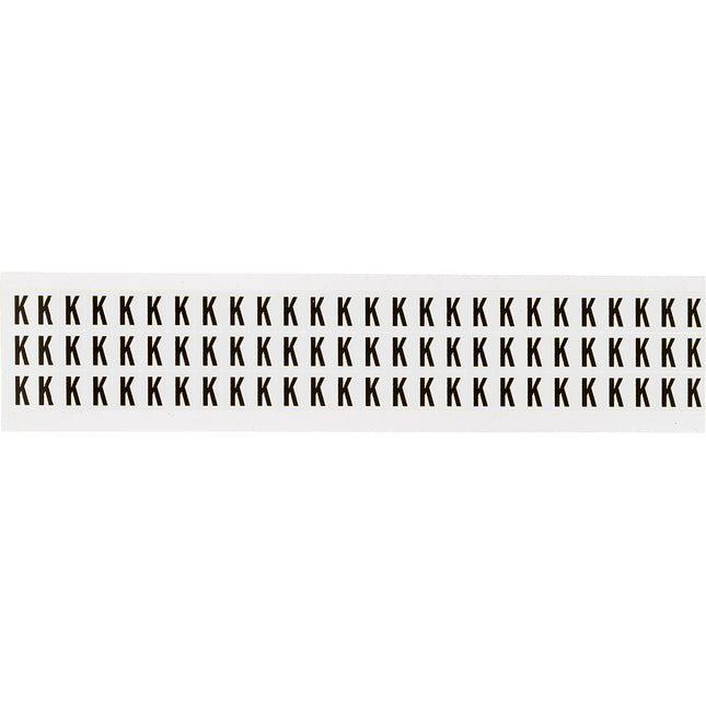 W05 Series Number and Letter Labels