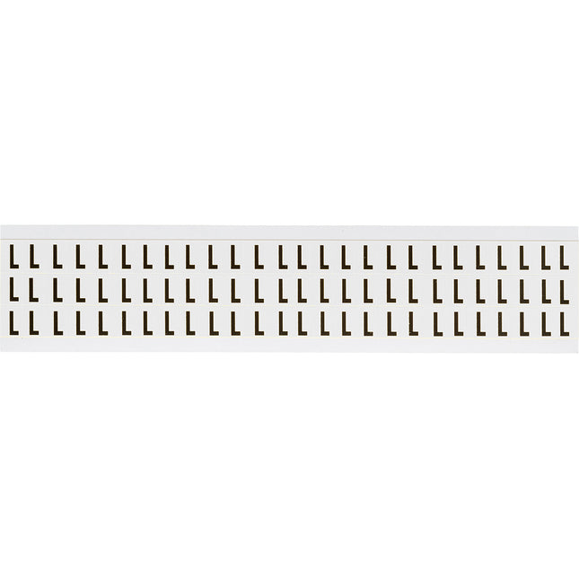 W05 Series Number and Letter Labels
