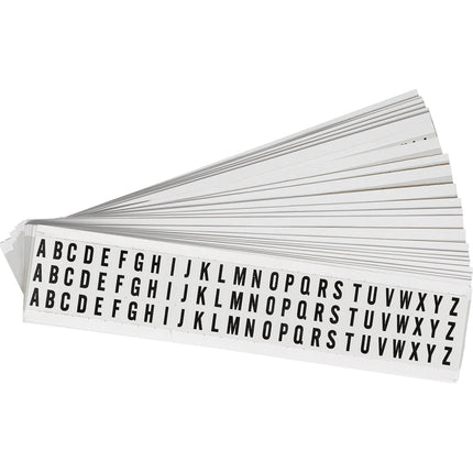 W05 Series Number and Letter Labels