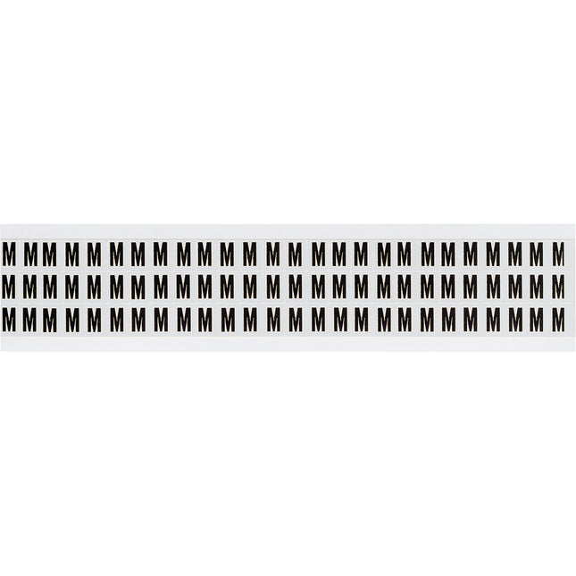 W05 Series Number and Letter Labels