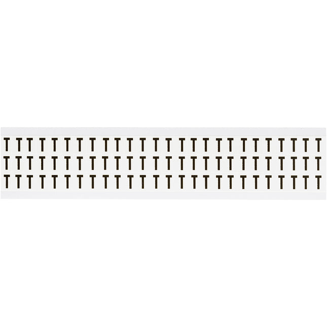 W05 Series Number and Letter Labels