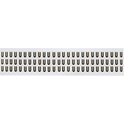 W05 Series Number and Letter Labels