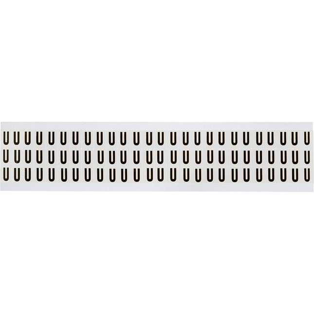 W05 Series Number and Letter Labels