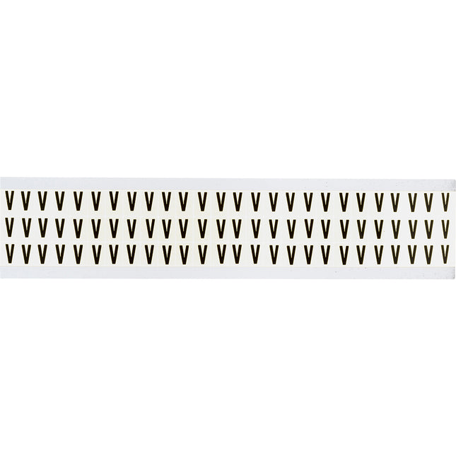 W05 Series Number and Letter Labels