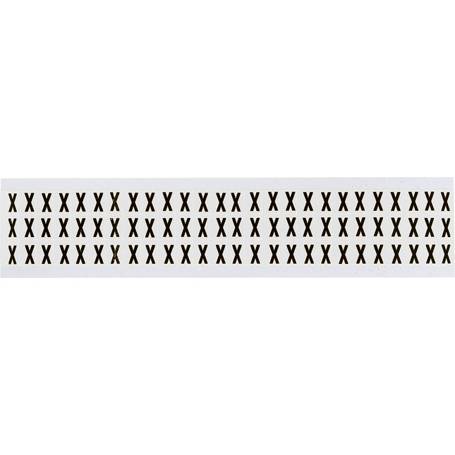 W05 Series Number and Letter Labels