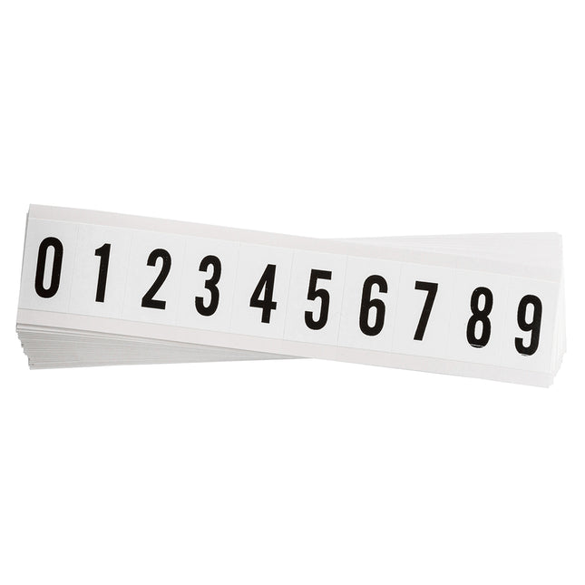 W15 Series Number and Letter Labels