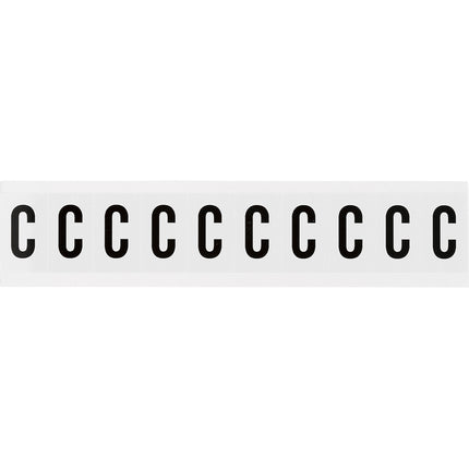 W15 Series Number and Letter Labels