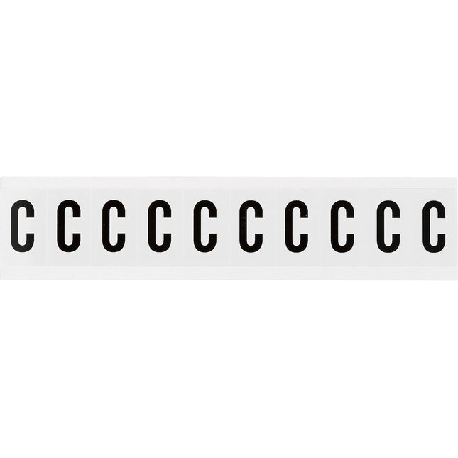 W15 Series Number and Letter Labels