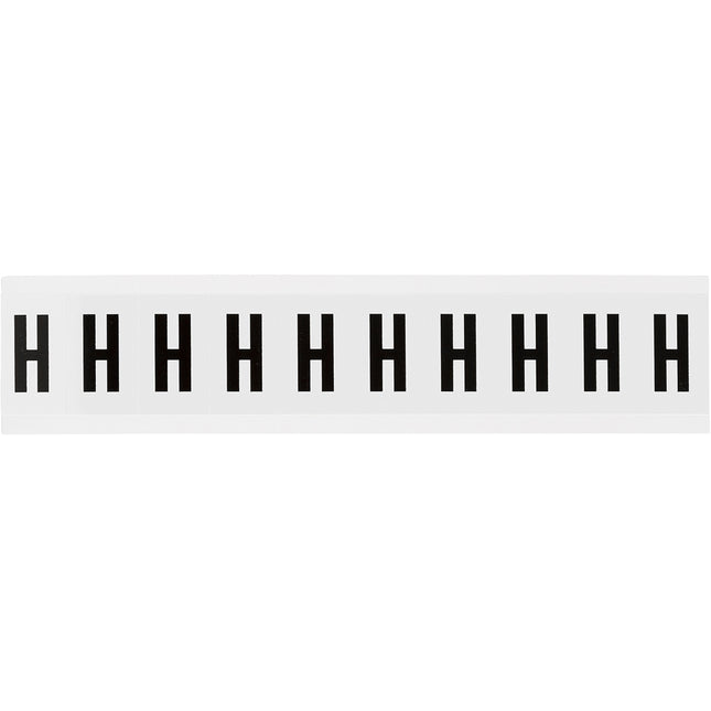 W15 Series Number and Letter Labels