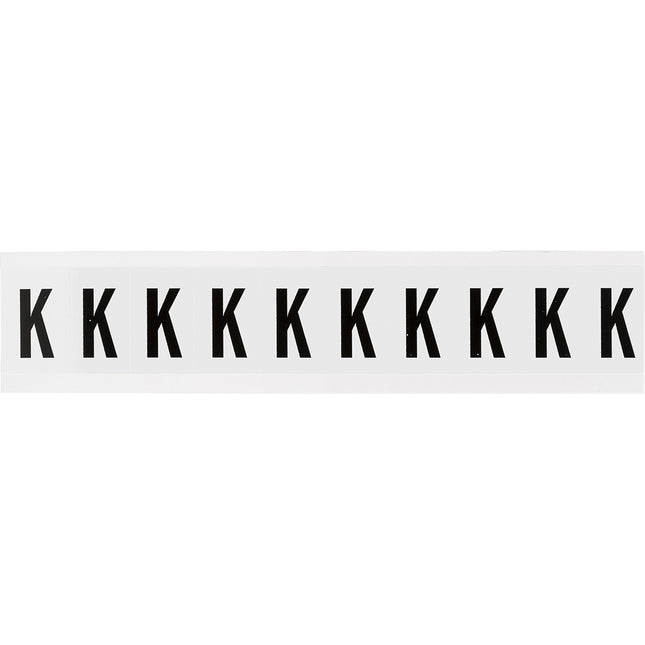W15 Series Number and Letter Labels