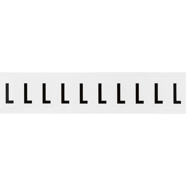 W15 Series Number and Letter Labels