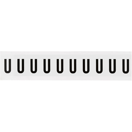 W15 Series Number and Letter Labels