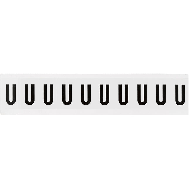 W15 Series Number and Letter Labels