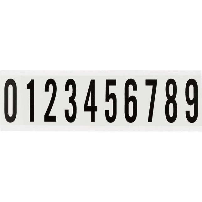 W225 Series Number and Letter Labels