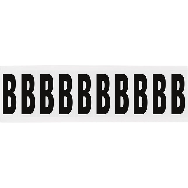 W225 Series Number and Letter Labels