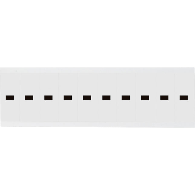 W225 Series Number and Letter Labels
