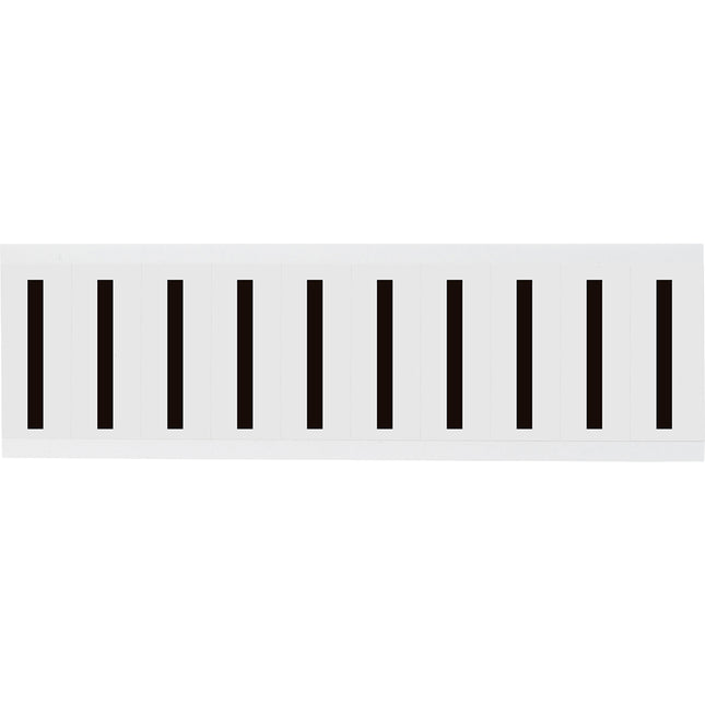 W225 Series Number and Letter Labels