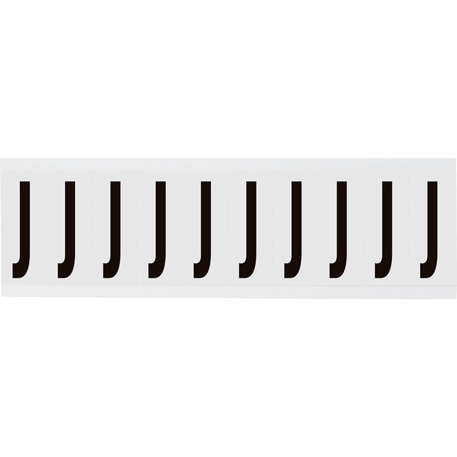 W225 Series Number and Letter Labels