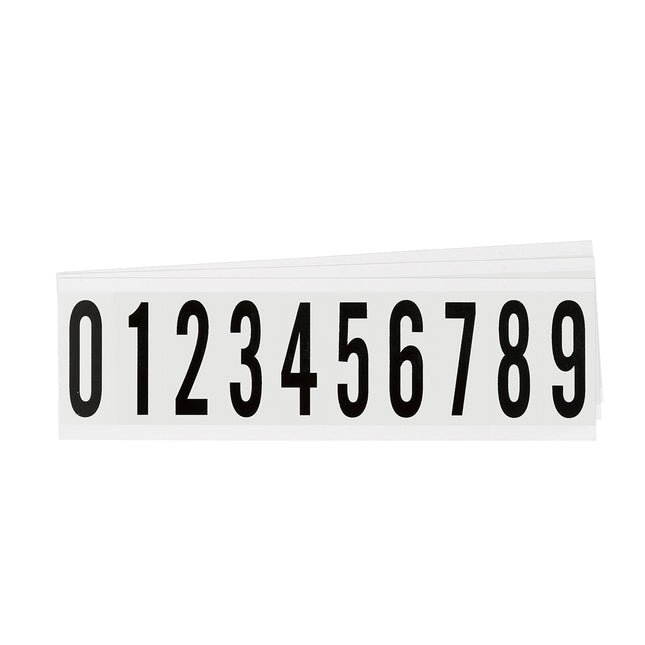 W225 Series Number and Letter Labels