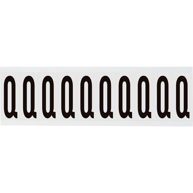 W225 Series Number and Letter Labels