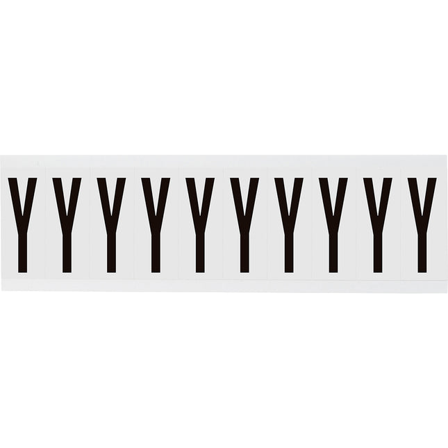 W225 Series Number and Letter Labels