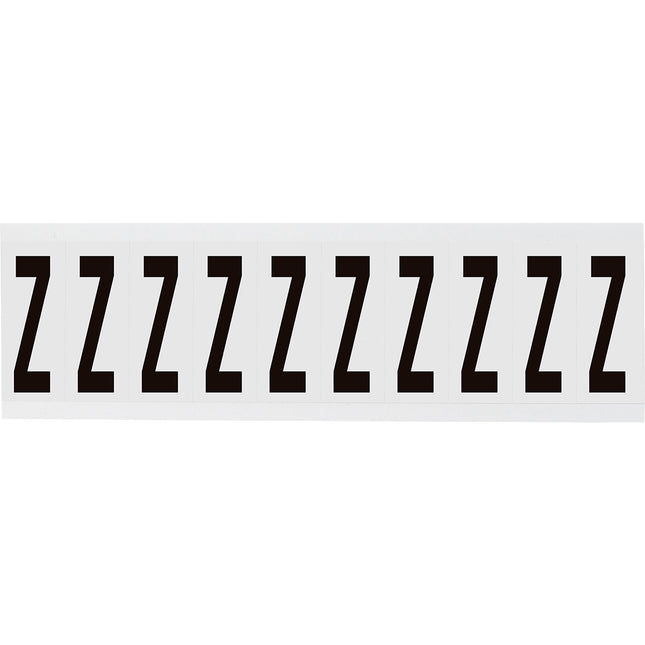 W225 Series Number and Letter Labels