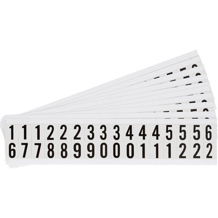 W75 Series Number and Letter Labels