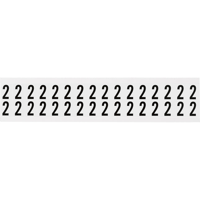 W75 Series Number and Letter Labels