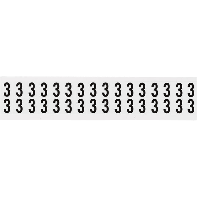 W75 Series Number and Letter Labels