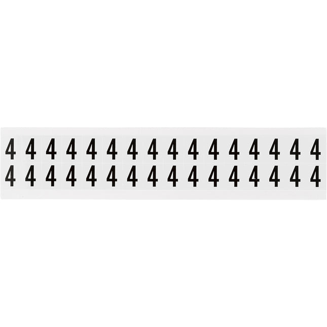W75 Series Number and Letter Labels