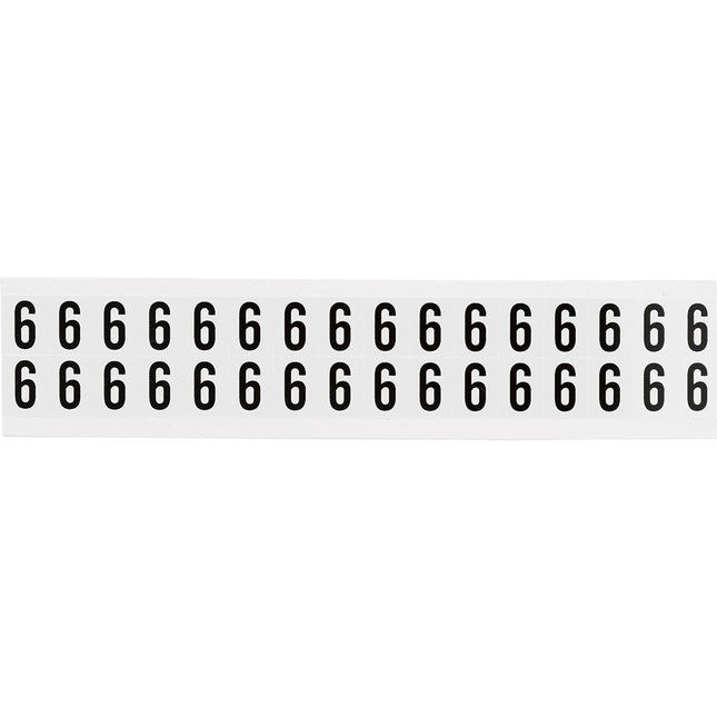 W75 Series Number and Letter Labels