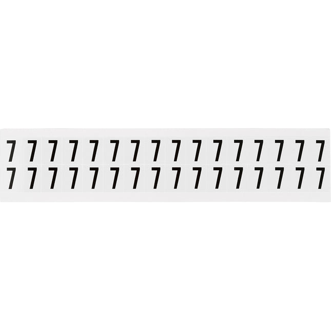 W75 Series Number and Letter Labels