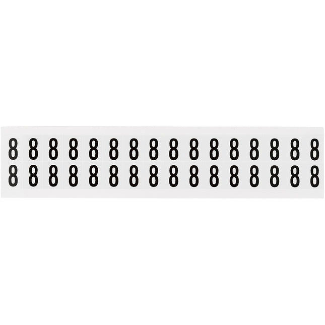 W75 Series Number and Letter Labels