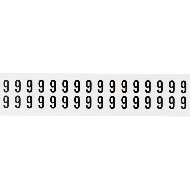 W75 Series Number and Letter Labels