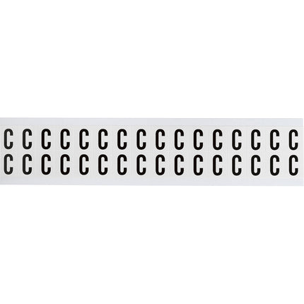 W75 Series Number and Letter Labels